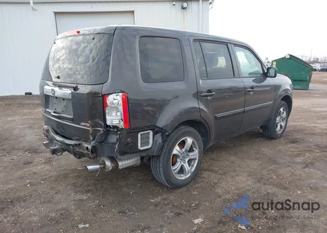 2012 Honda Pilot Ex-L from USA, damaged, VIN 5FNYF4H66CB016212